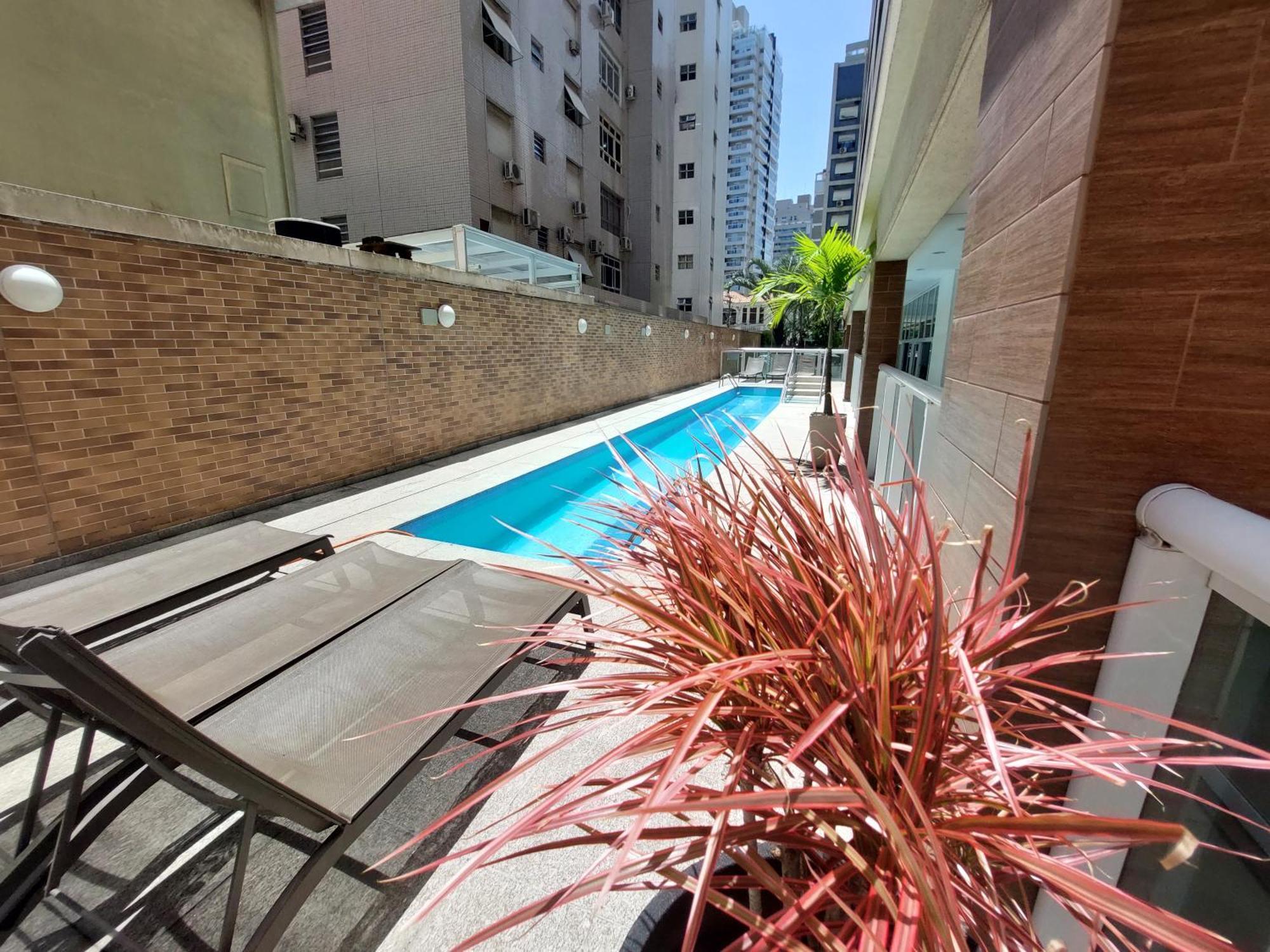 Book Santos Estanconfor 905 Charmoso Ap Executivo Quadra Praia Eksteriør bilde